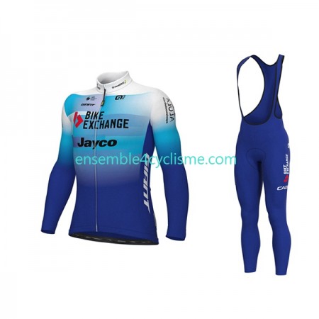 Tenue Maillot M/L + Collant à Bretelles 2022 Team BikeExchange-Jayco N001